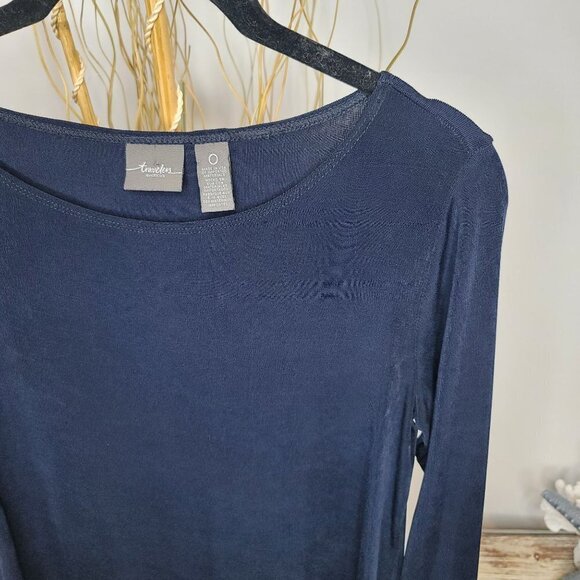 Chico's Travelers Tunic Womens 0 (Small) - Picture 3 of 7